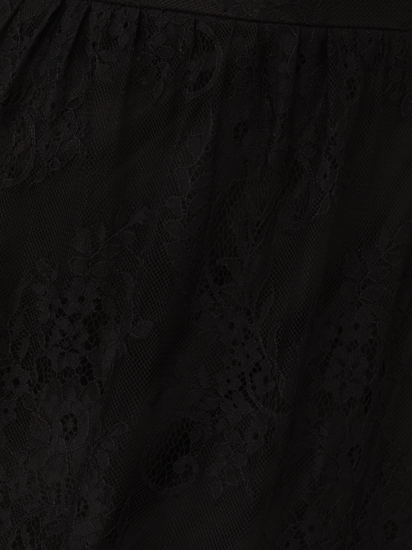 Lovedrobe Black Lace Midaxi Dress