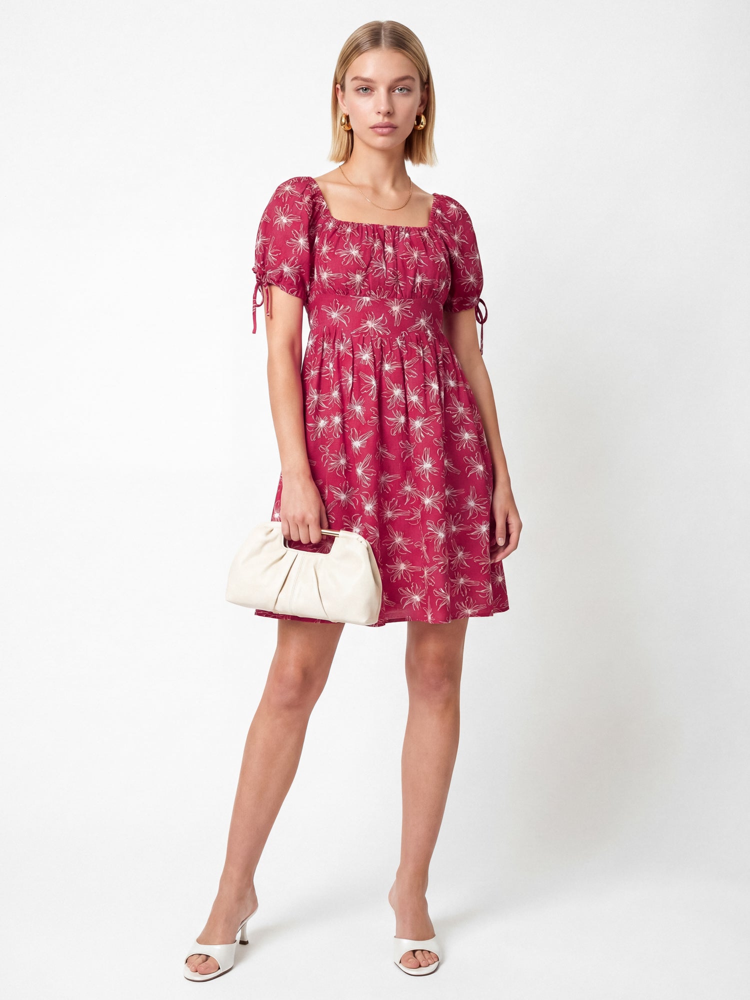strapless open back dress Solem Mini Dress main image 0