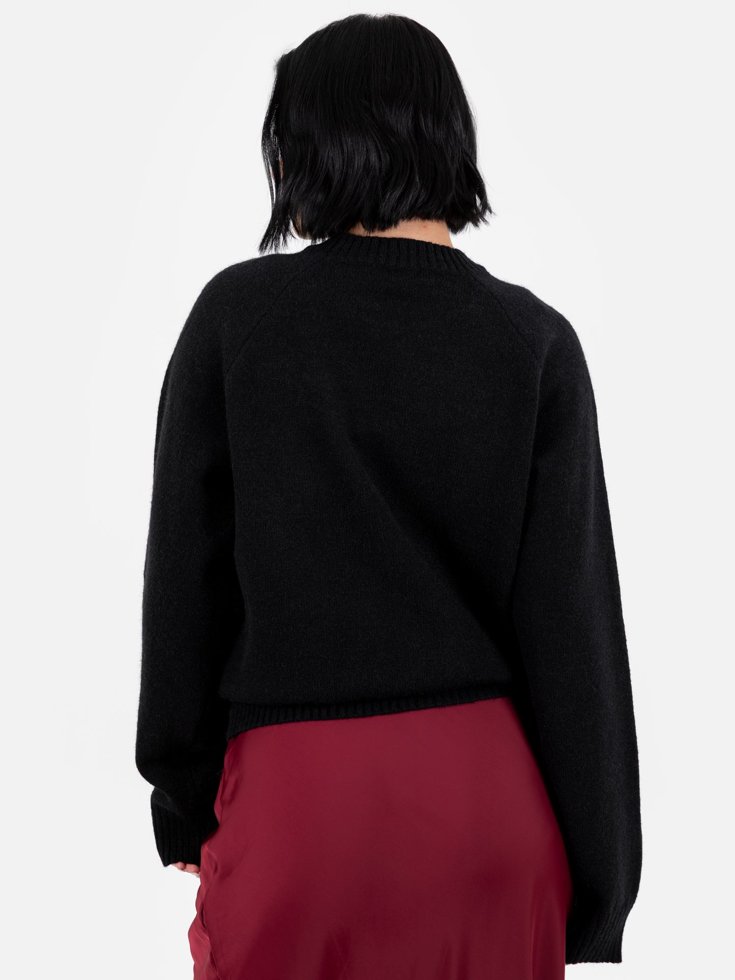 Lovedrobe Floral Embroidered Raglan Sleeve Jumper