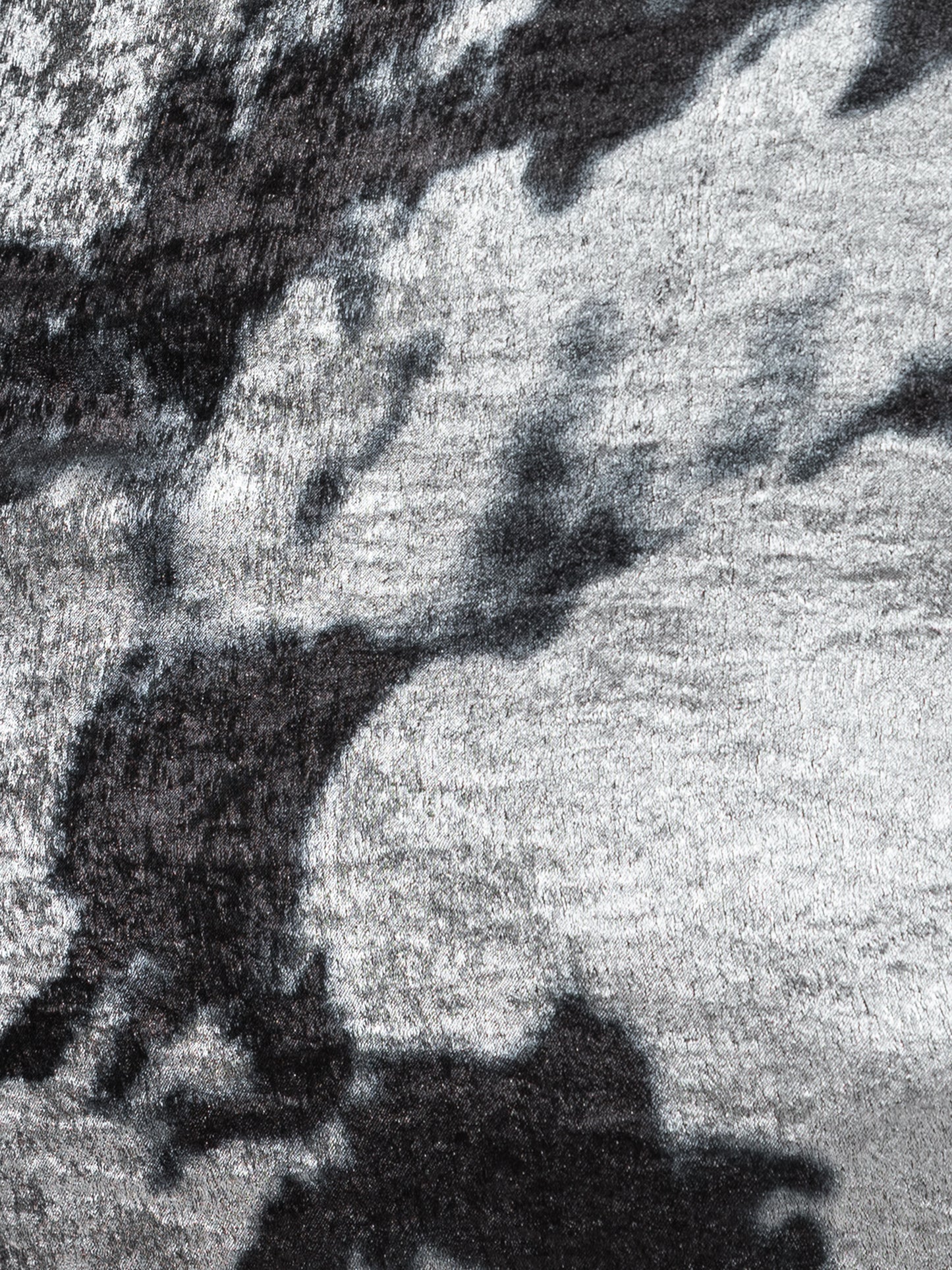 Lovedrobe Black and Silver Maxi Sleeve Faux Wrap Gathered Midaxi Dress